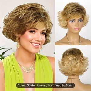 Short  Wigs For Women Synthetic Wig
